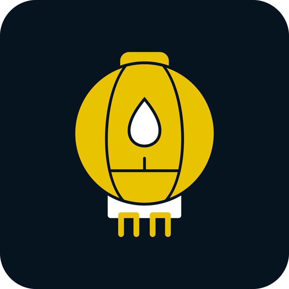 Lantern Vector Icon Design
