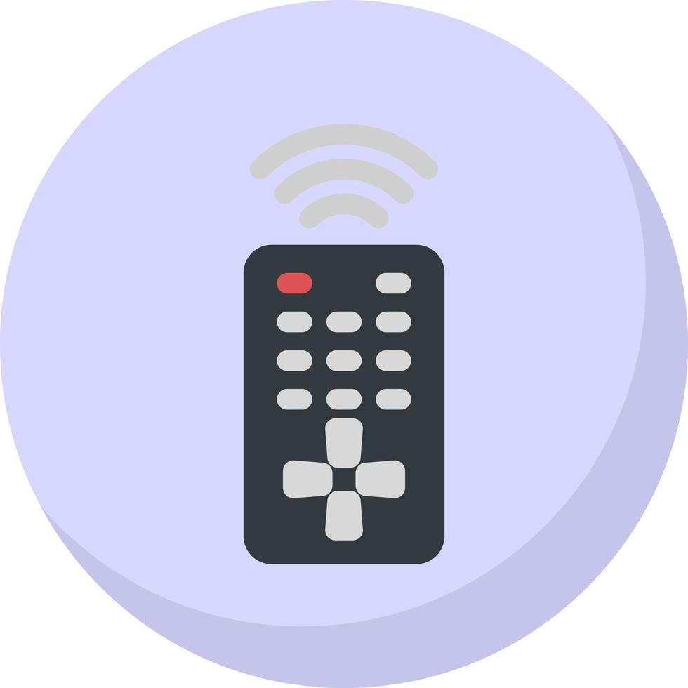 Remote Control Vector Icon Design