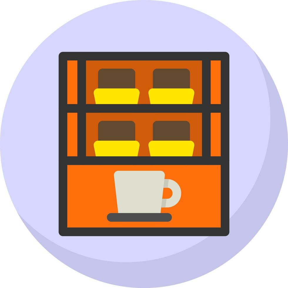 diseño de icono de vector de escaparate de café