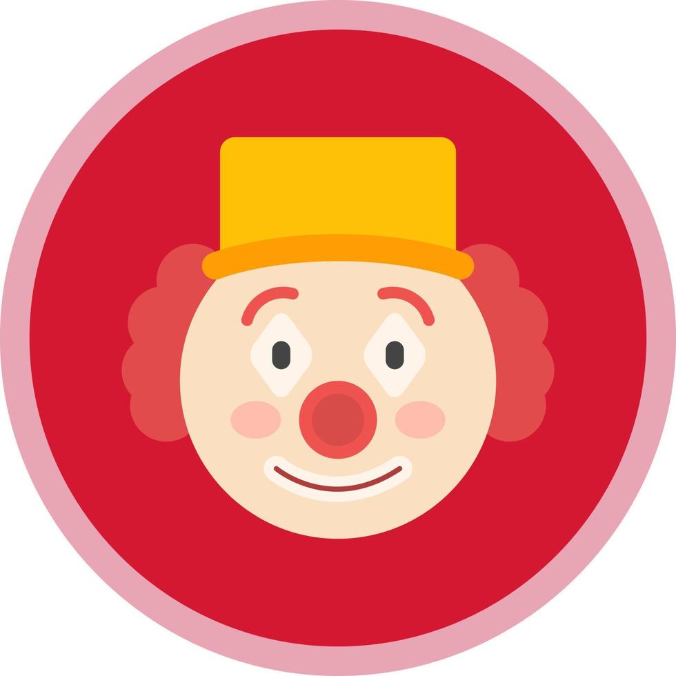 Clown Vector Icon Design