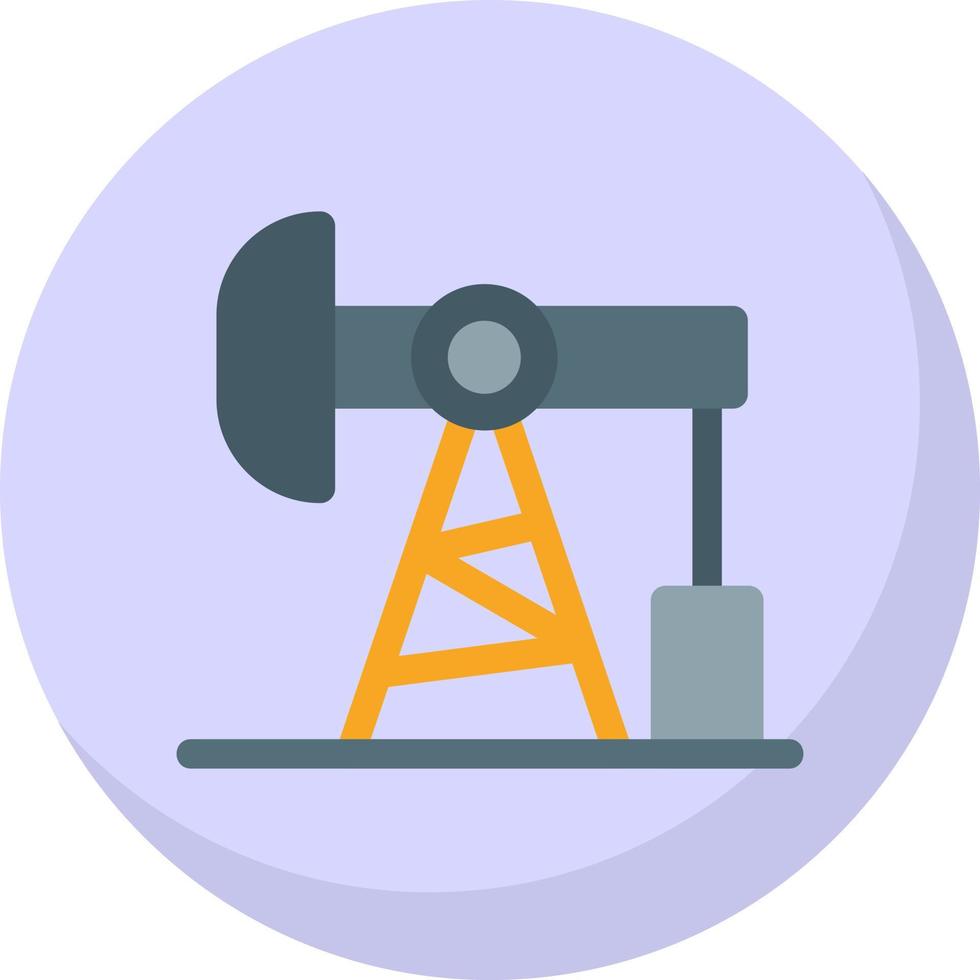 Oil Pump Vector Icon Design