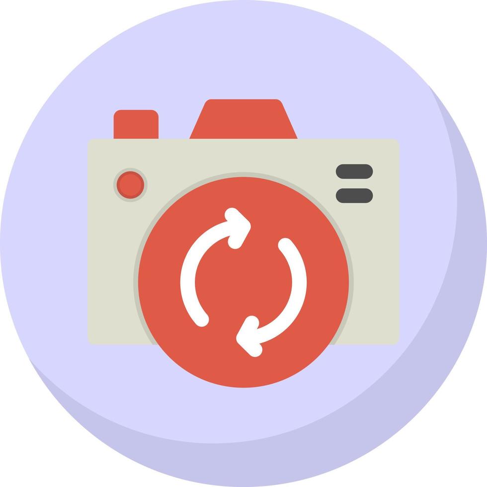 Front Camera Vector Icon Design