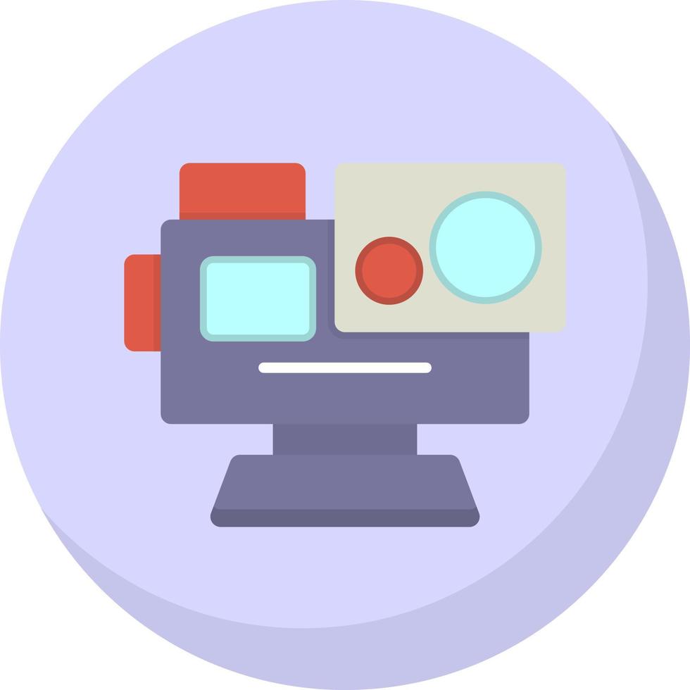 Action Camera Vector Icon Design
