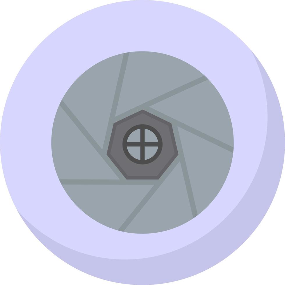 Diaphragm Vector Icon Design