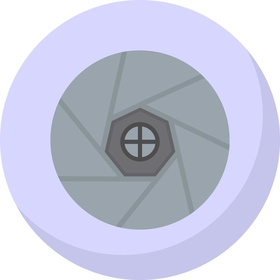 Diaphragm Vector Icon Design