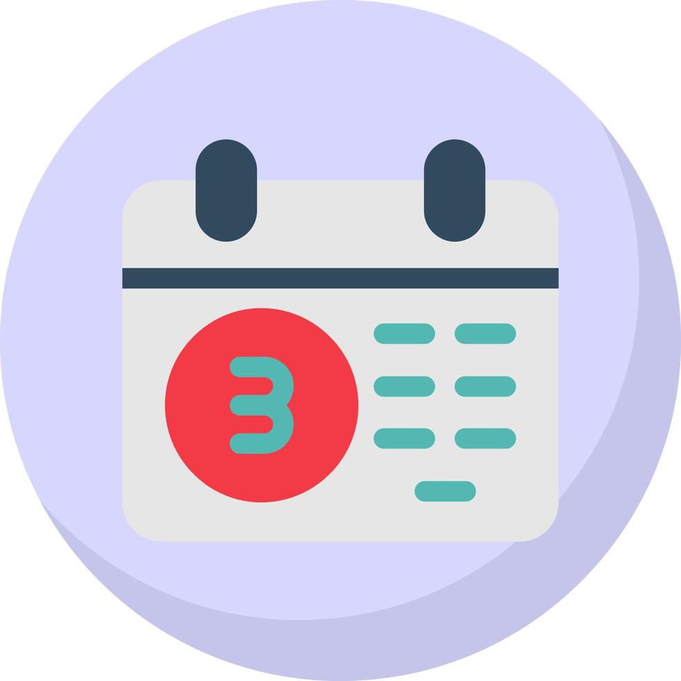 Calendar Vector Icon Design