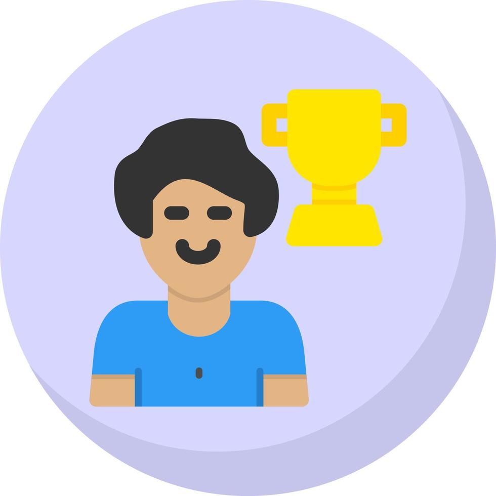 Achieving Goals Vector Icon Design