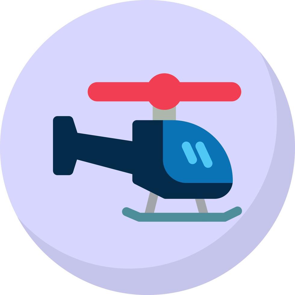 diseño de icono de vector de helicóptero