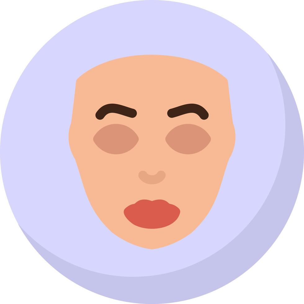 Facial Plastic Surgery Vector Icon Design