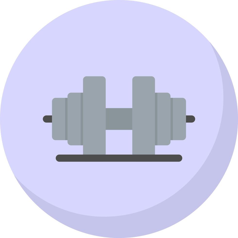 Barbells Vector Icon Design