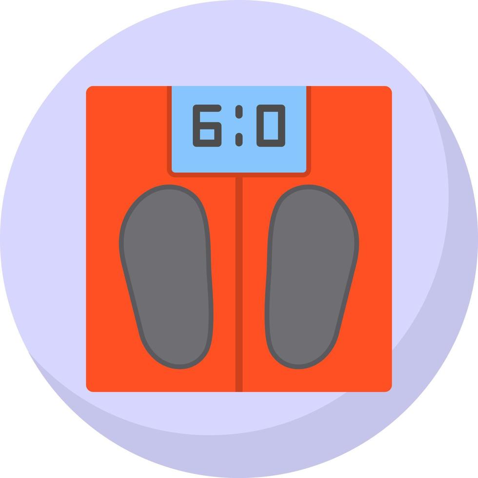 Weight Machine Vector Icon Design