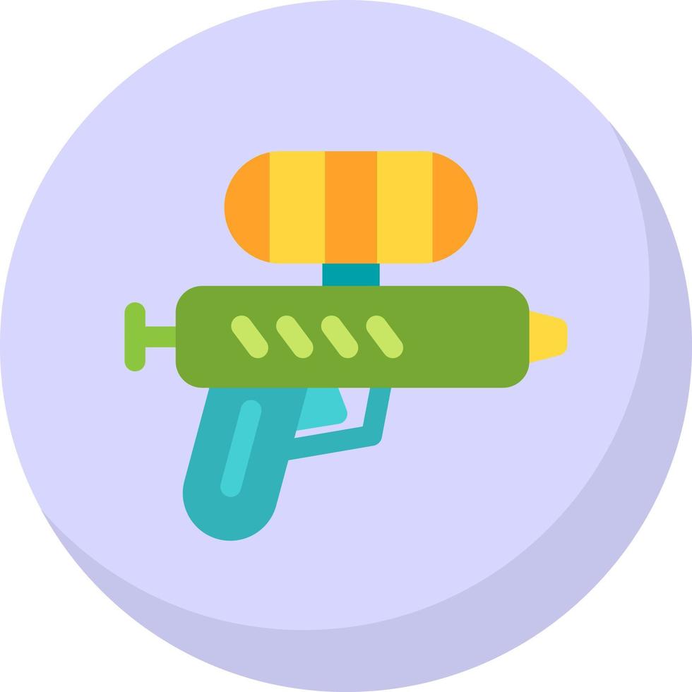 diseño de icono de vector de pistola de agua