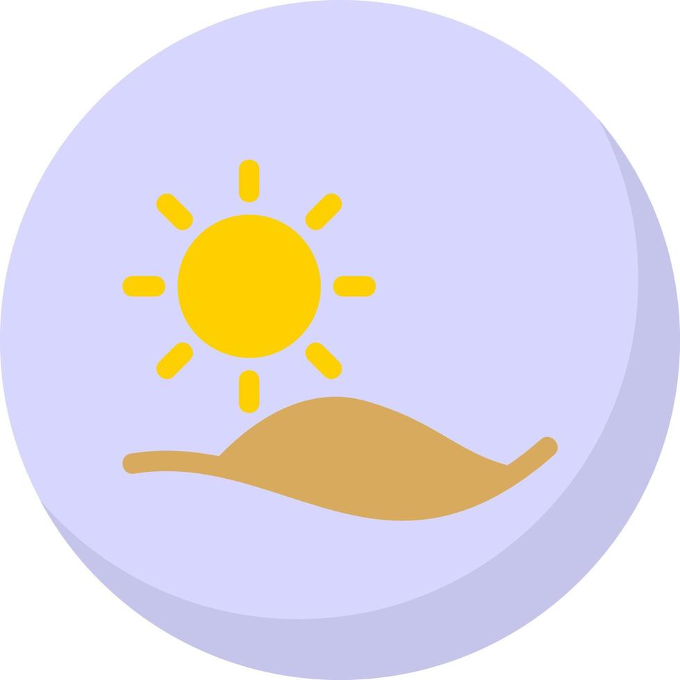 Sun Vector Icon Design