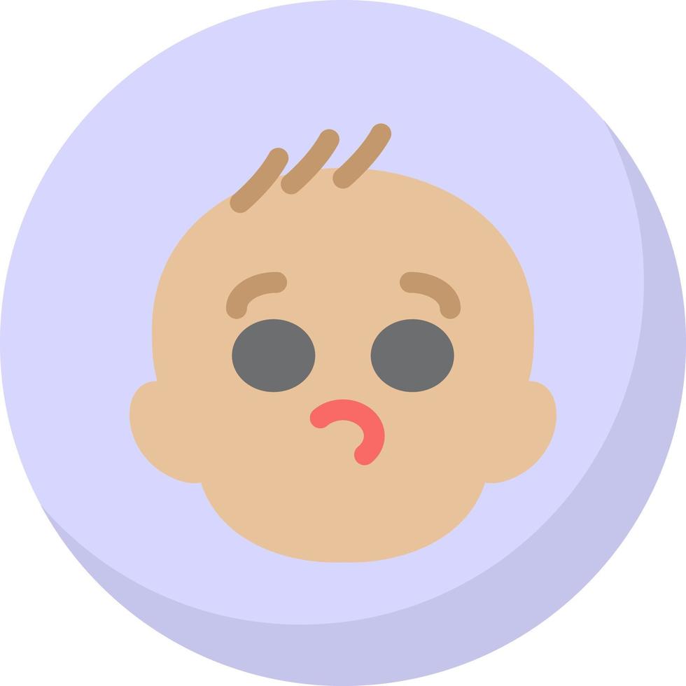 Baby Boy Vector Icon Design