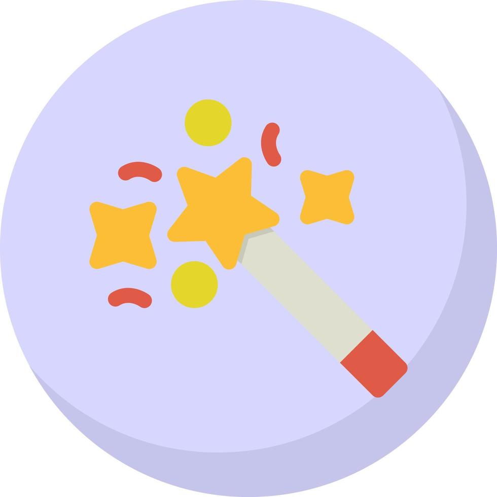 Magic Wand Vector Icon Design