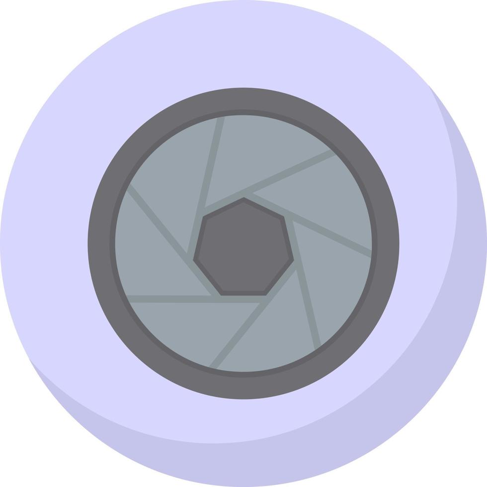 Camera Exposure Vector Icon Design