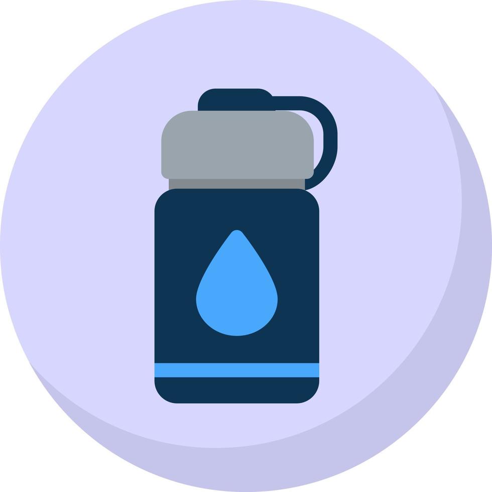 Water Bottles Vector Icon Design