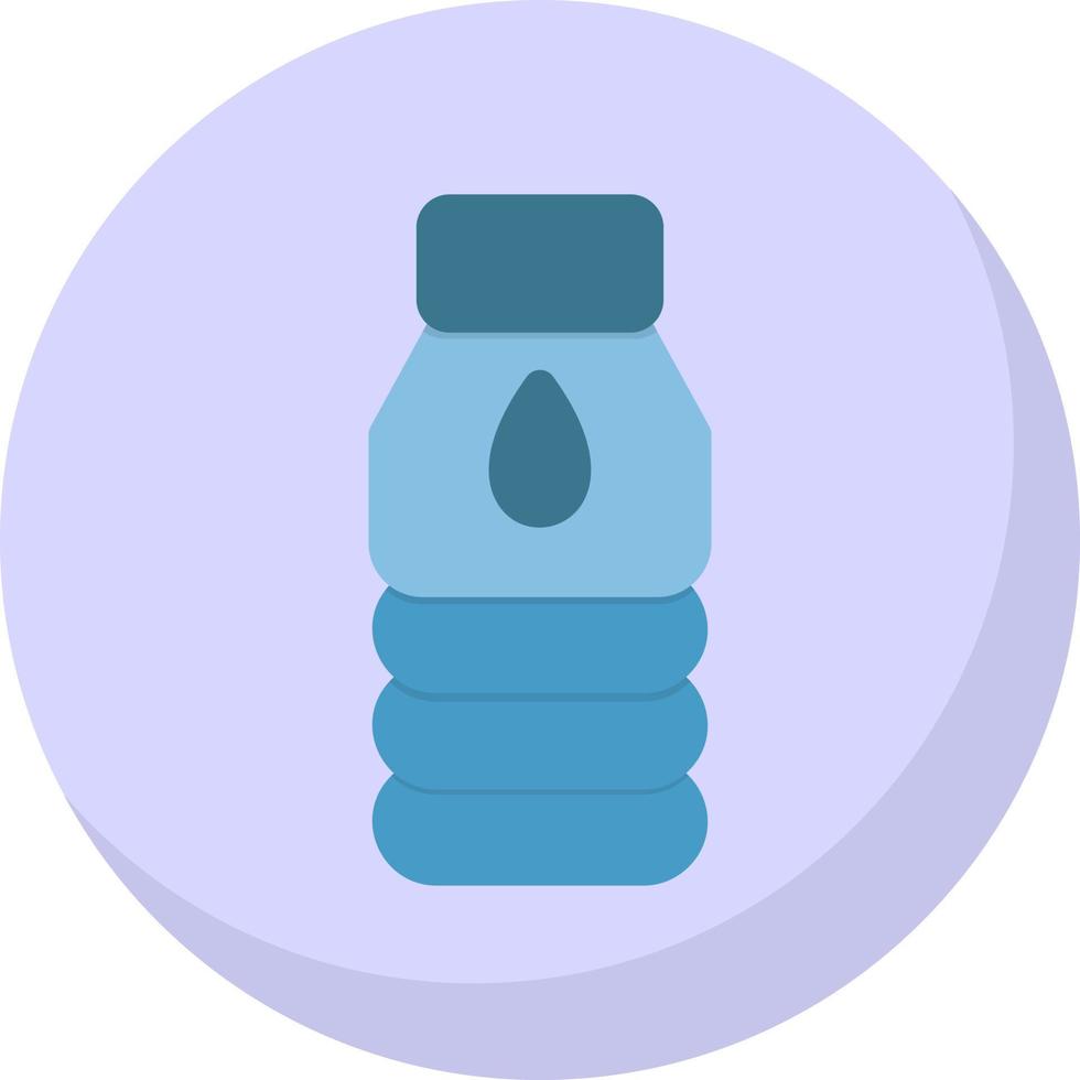 diseño de icono de vector de matraz de agua