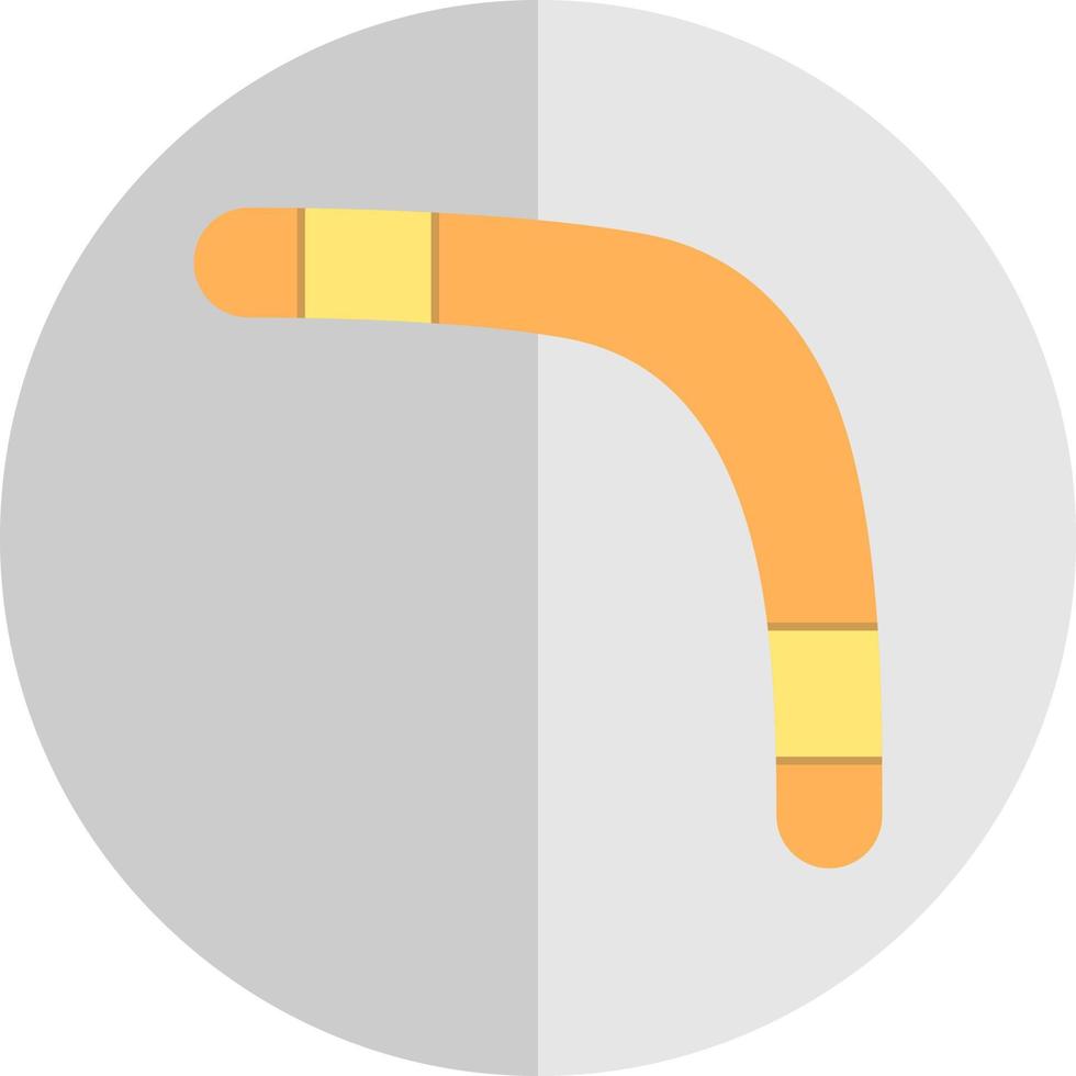 Boomerang Vector Icon Design