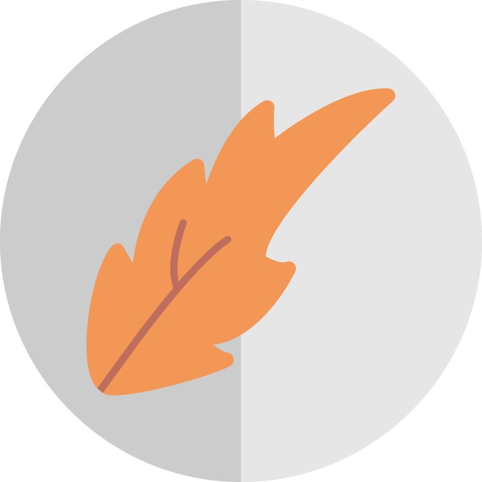 Dry Leaves Vector Icon Design