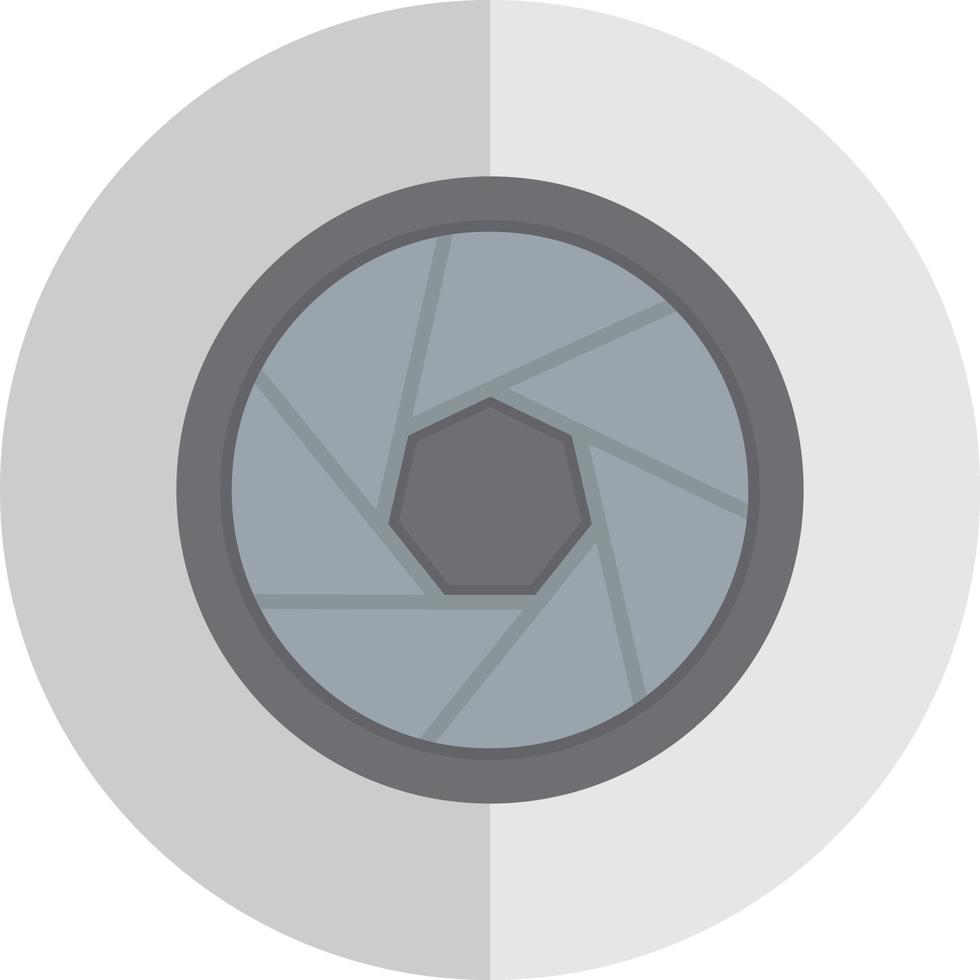 Camera Exposure Vector Icon Design