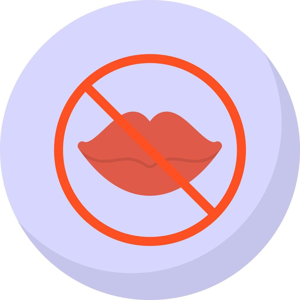 No Speak Vector Icon Design
