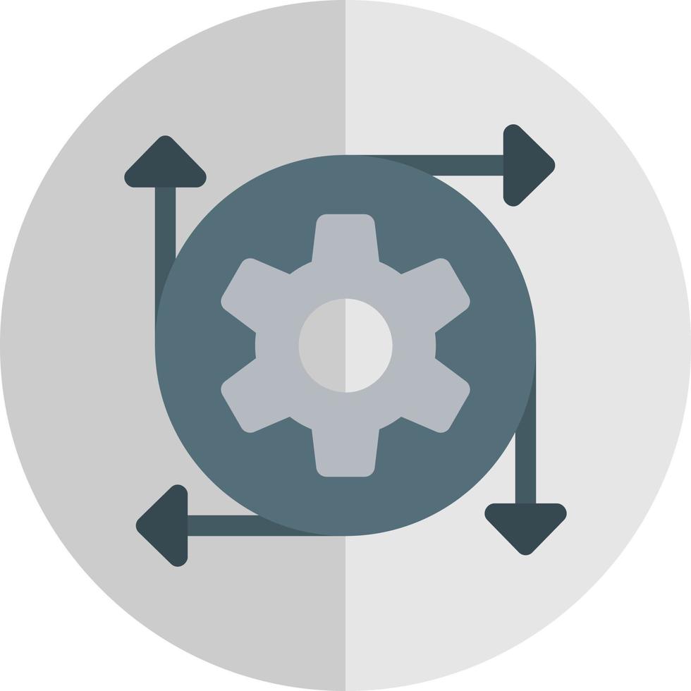 Data Transformation Vector Icon Design