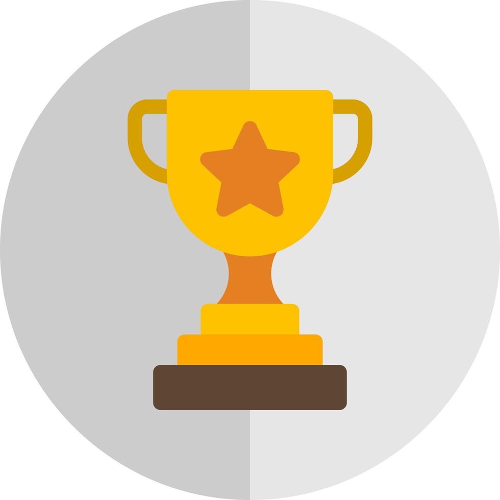 Trophy Vector Icon Design