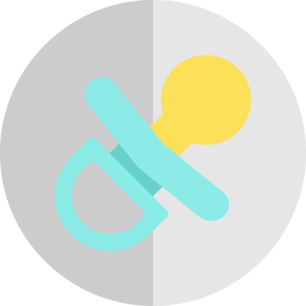 Pacifier Vector Icon Design