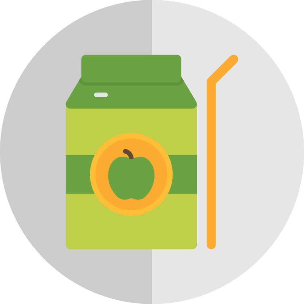 Apple Juice Vector Icon Design