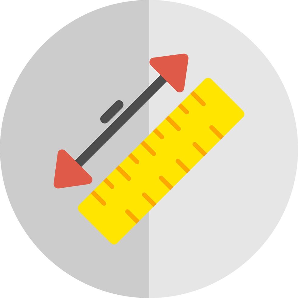 Measuring Tape Vector Icon Design