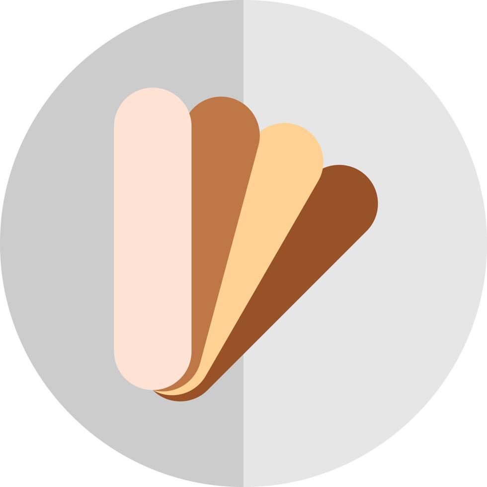 Tongue Depressor Vector Icon Design