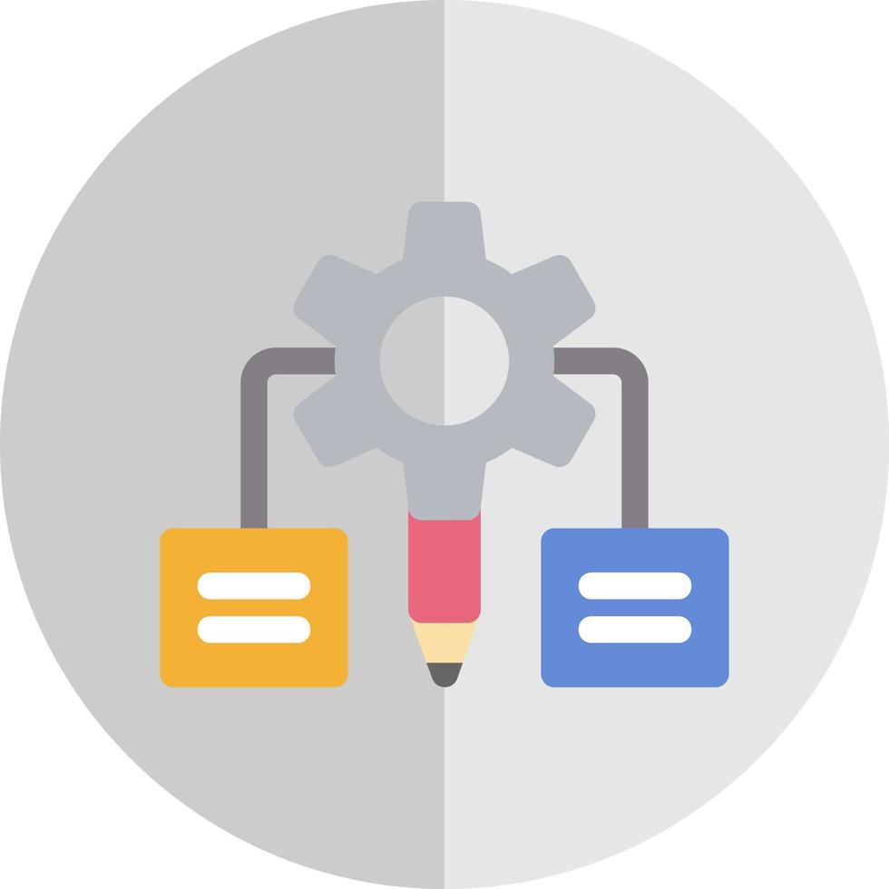 Design Algorithm Vector Icon Design