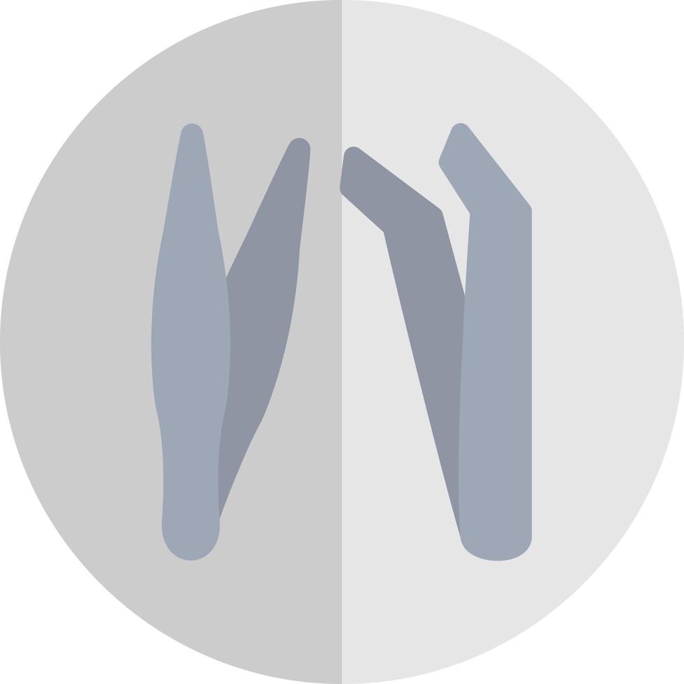 Tweezers Vector Icon Design