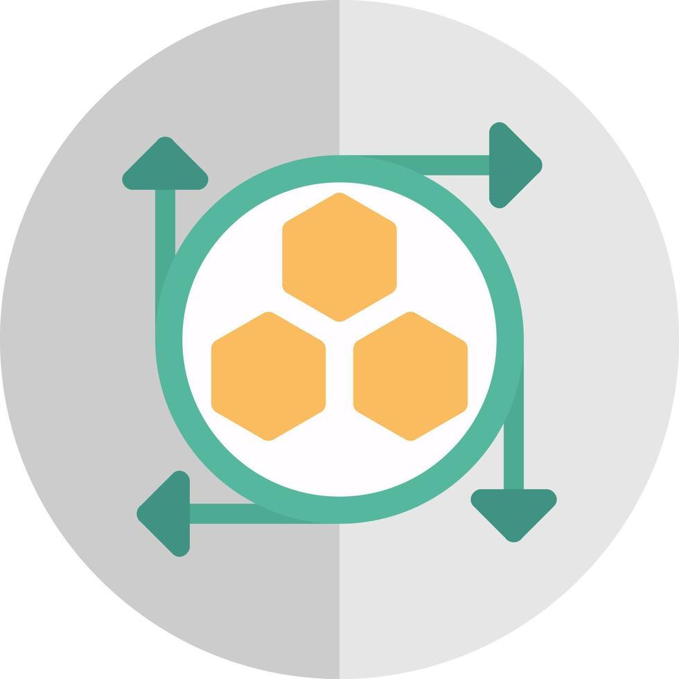 diseño de icono de vector de modelado api