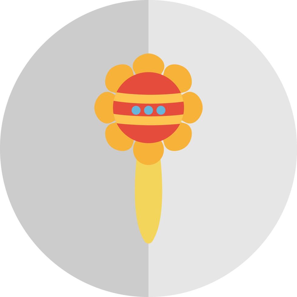 Rattle Vector Icon Design