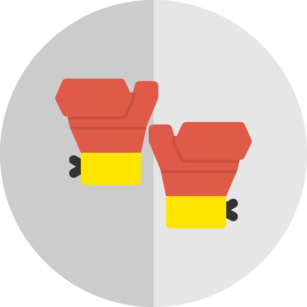 diseño de icono de vector de guantes de boxeo