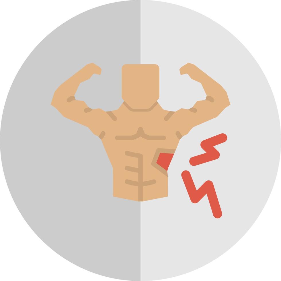 Pain Vector Icon Design