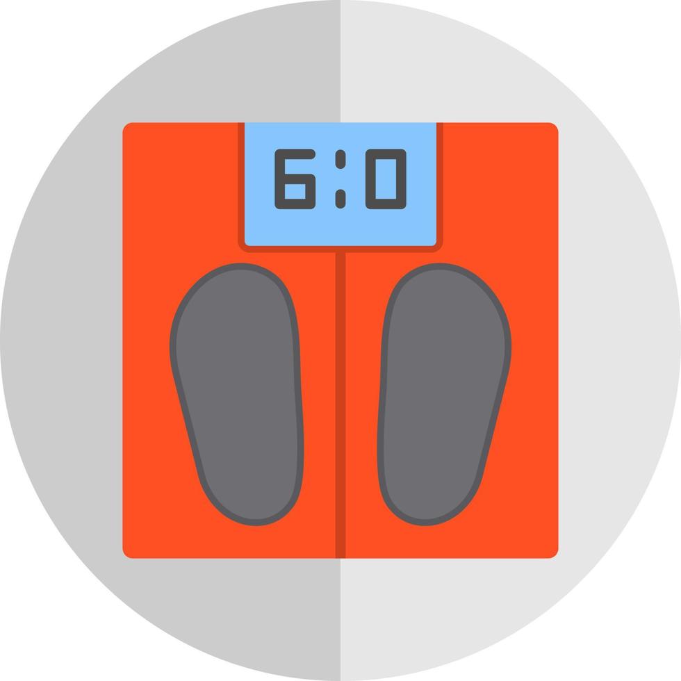 Weight Machine Vector Icon Design