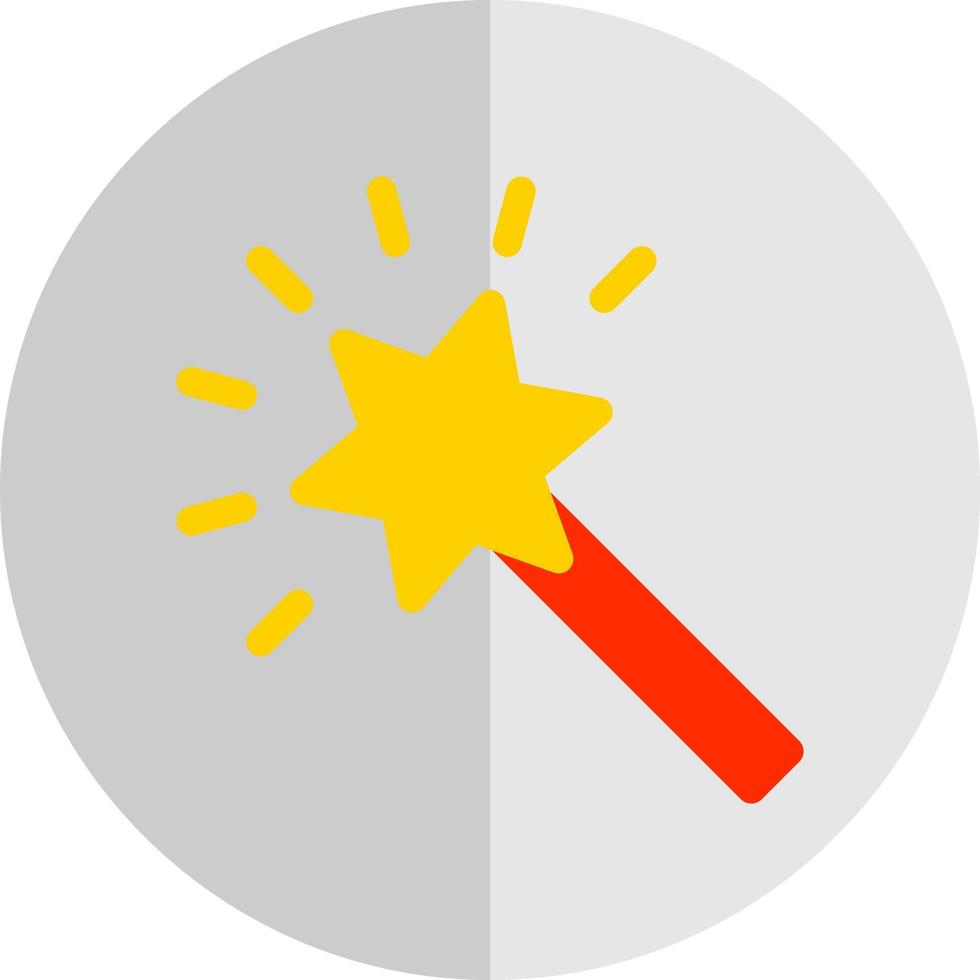 Magic Stick Vector Icon Design
