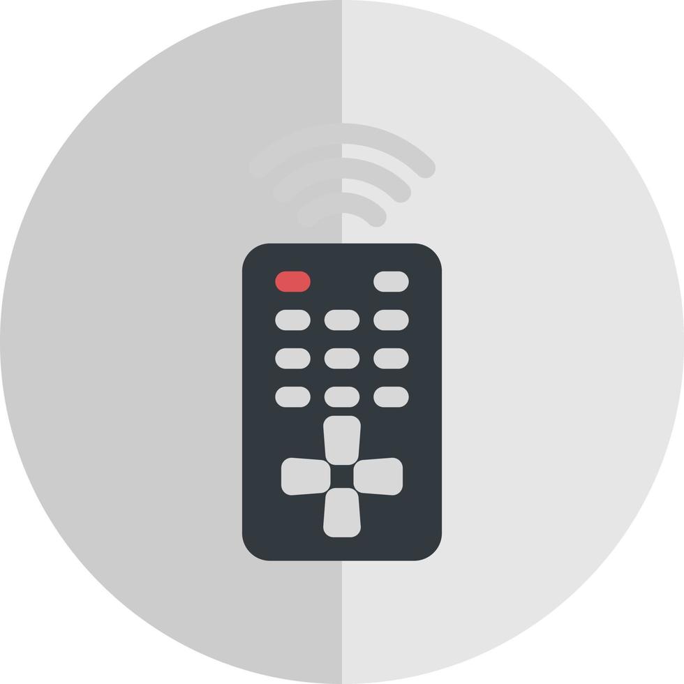 Remote Control Vector Icon Design