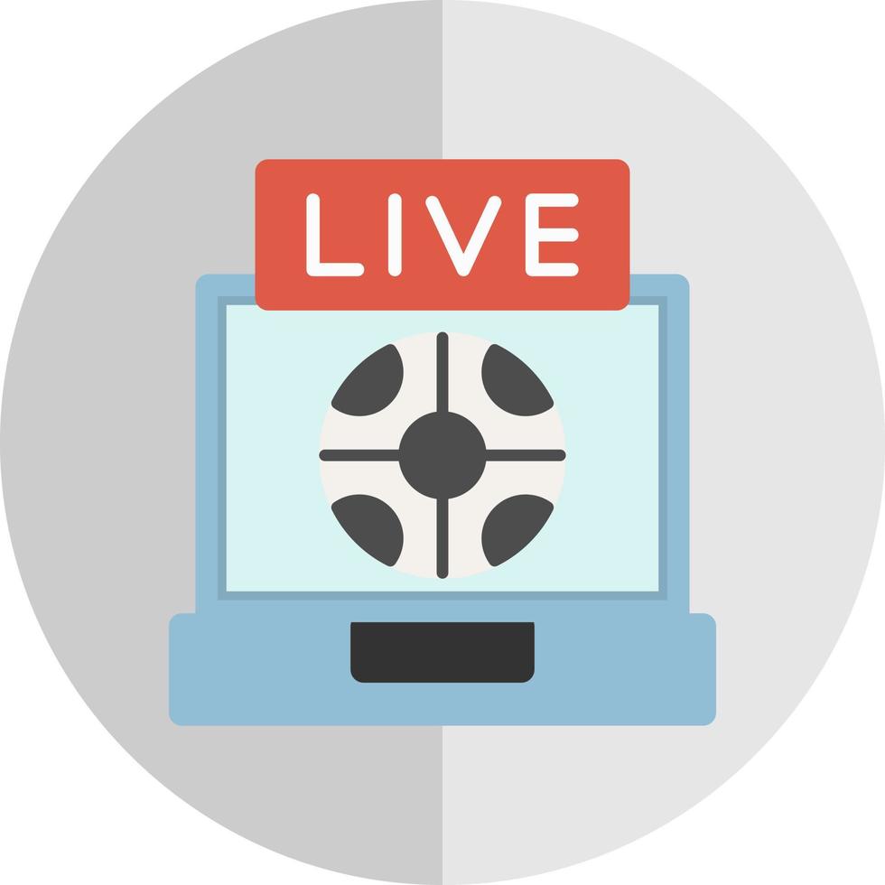 Online Gaming Vector Icon Design