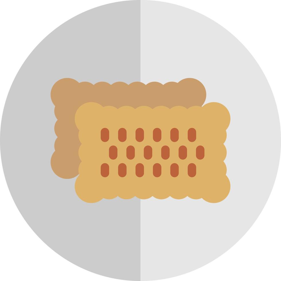 Biscuit Vector Icon Design