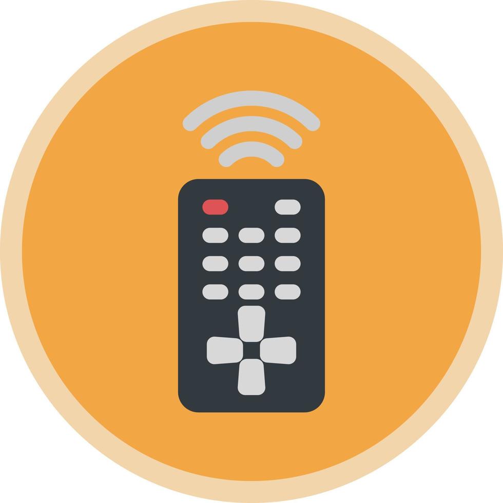 Remote Control Vector Icon Design