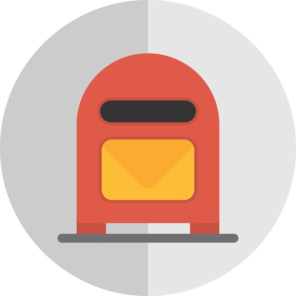 Mailbox Vector Icon Design