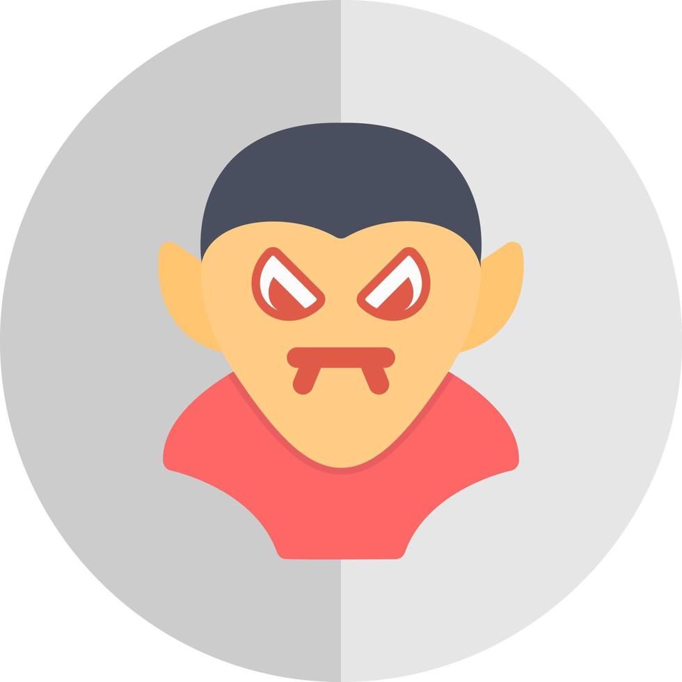 Dracula Vector Icon Design