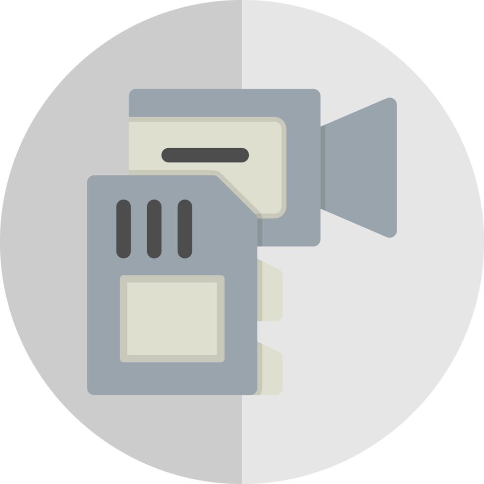 Camera Drive Vector Icon Design