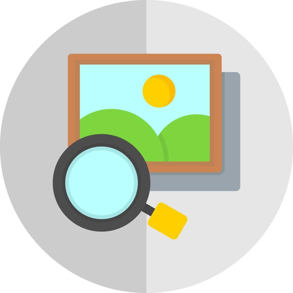 Search Image Vector Icon Design