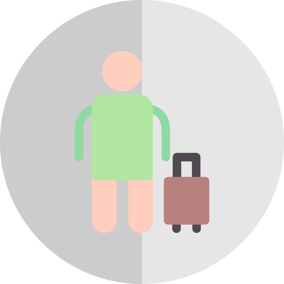 Tourist Vector Icon Design