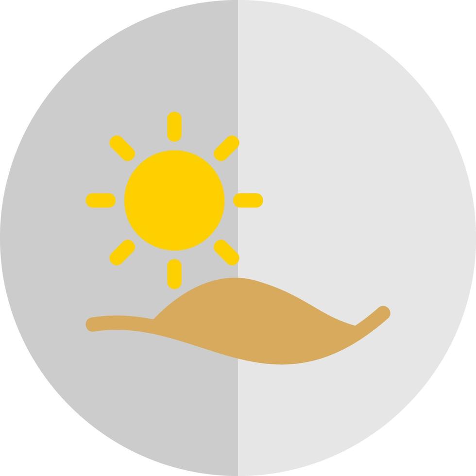 Sun Vector Icon Design